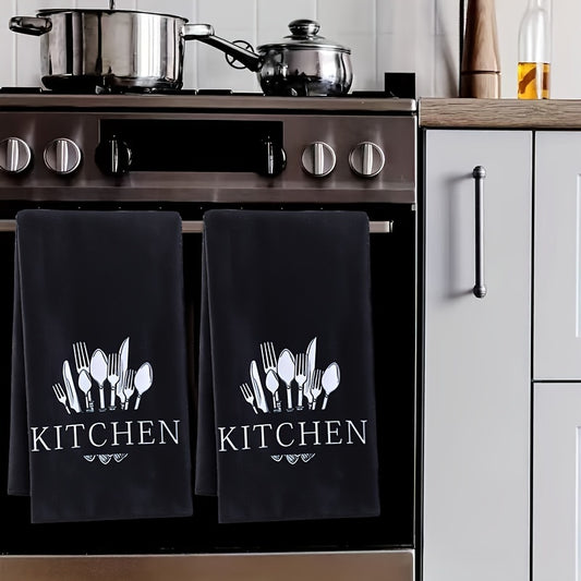 Microfiber Kitchen Towels (2pcs) - DECO