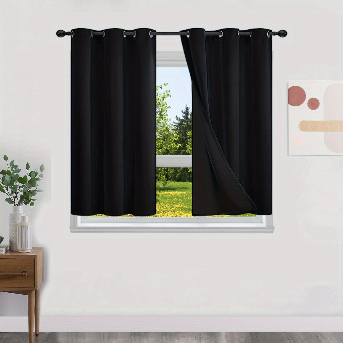 Minimalist Blackout Curtains (2 pcs)