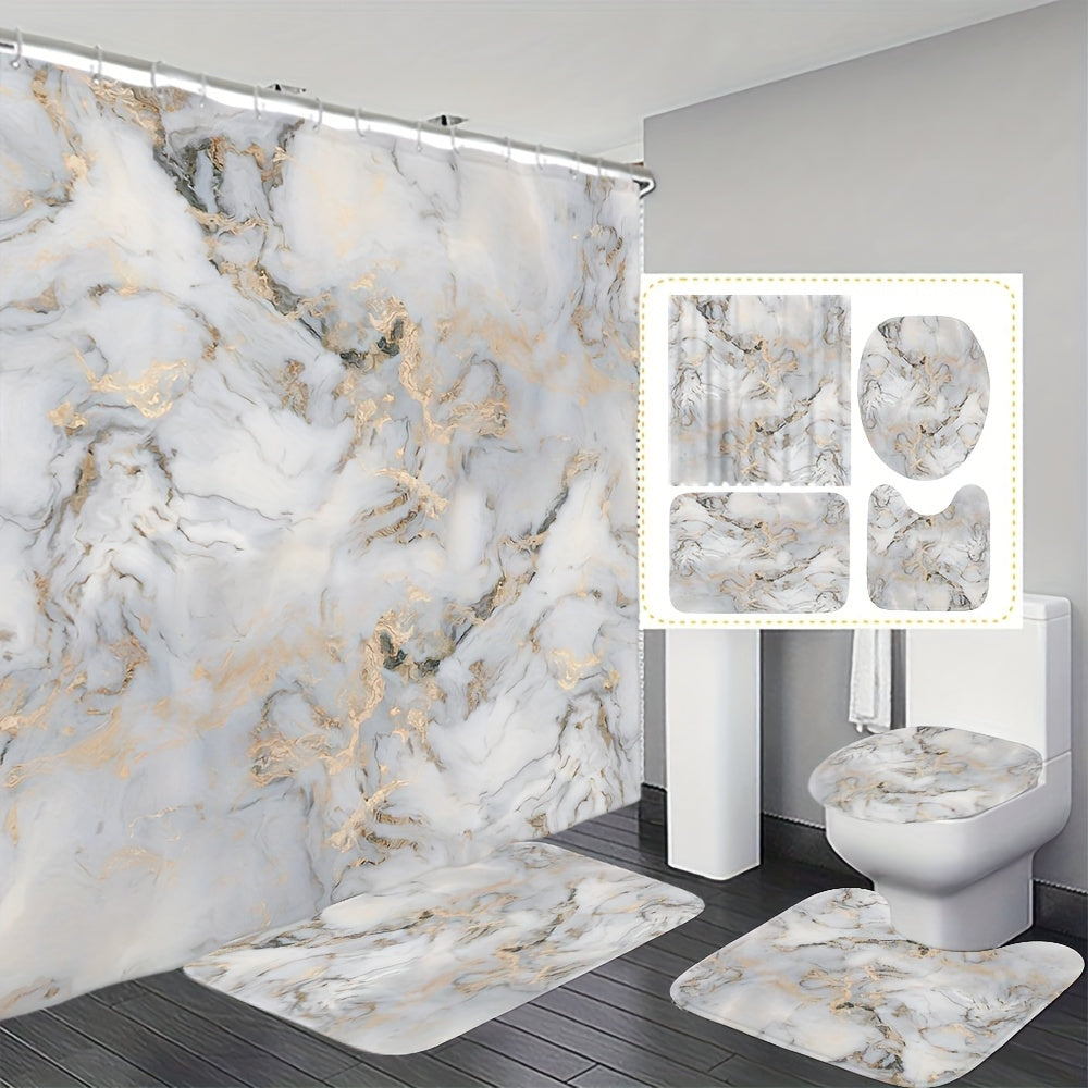 Marble Forest Bathroom Set