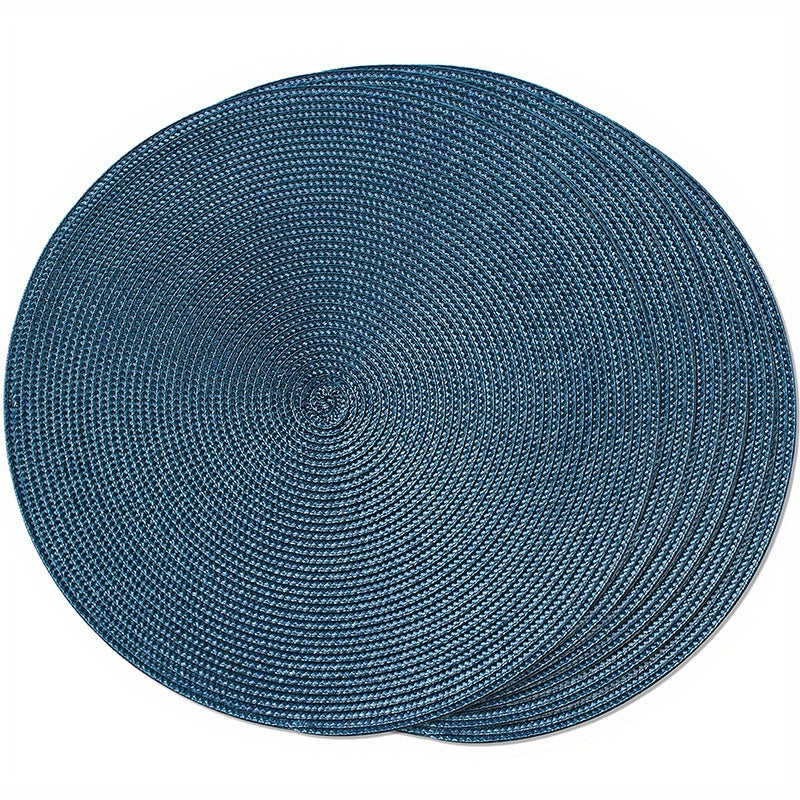 Round Braided Placemats (6 pcs) - DECO