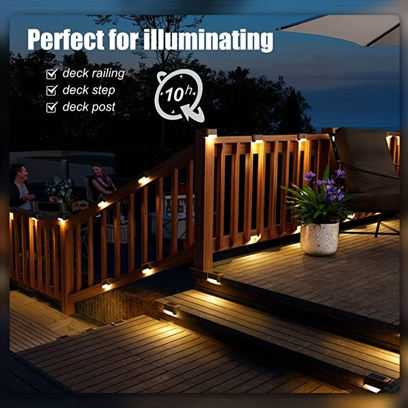 Waterproof Solar Deck Lights (7pcs)