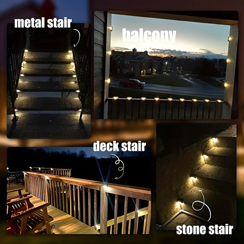 Waterproof Solar Deck Lights (7pcs)