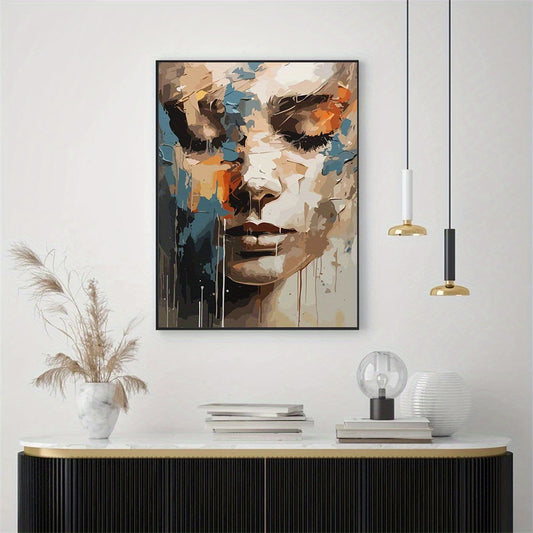 Women Face Canvas Art Print - DECO