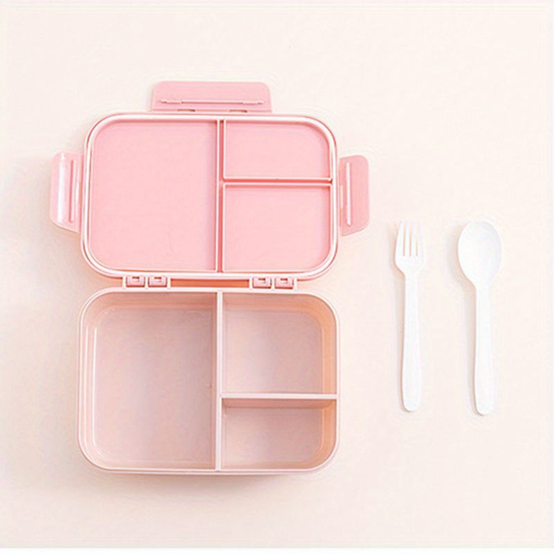 Flip Top Lunch Box with Tableware 1200ml - DECO