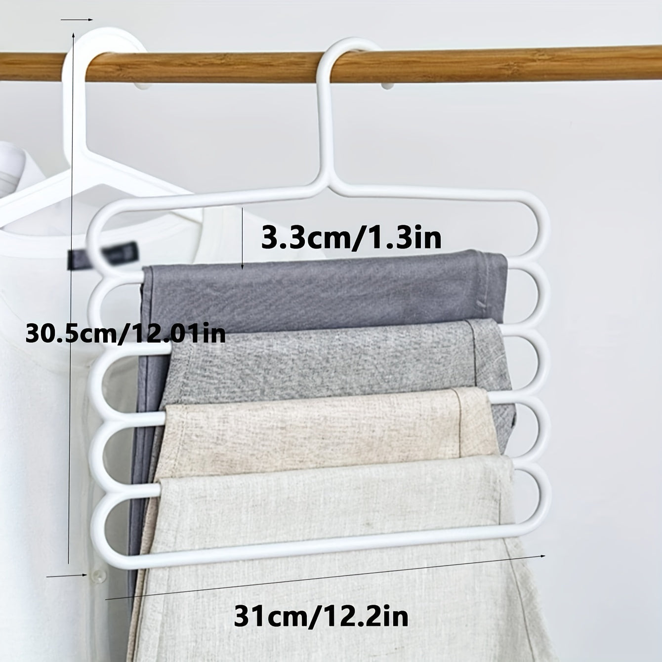 5-Tier Foldable Clothes Rack - DECO