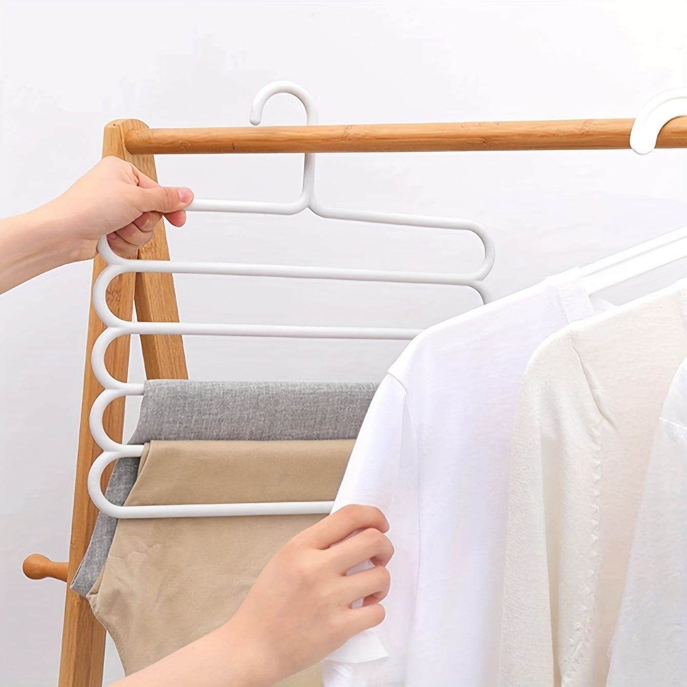 5-Tier Foldable Clothes Rack - DECO