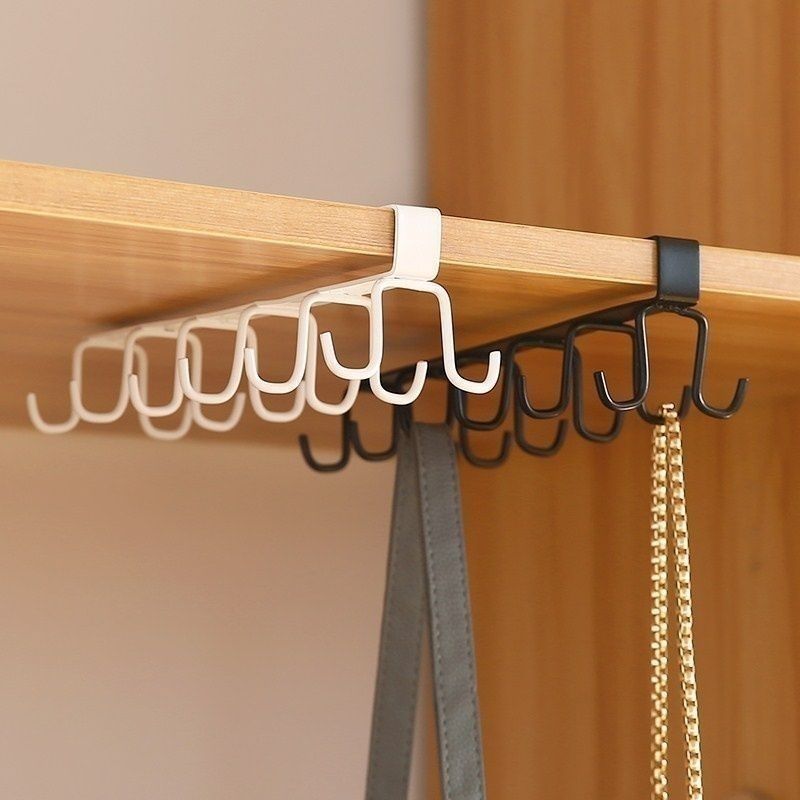 Cast Iron Hanging Hook Organizer - DECO