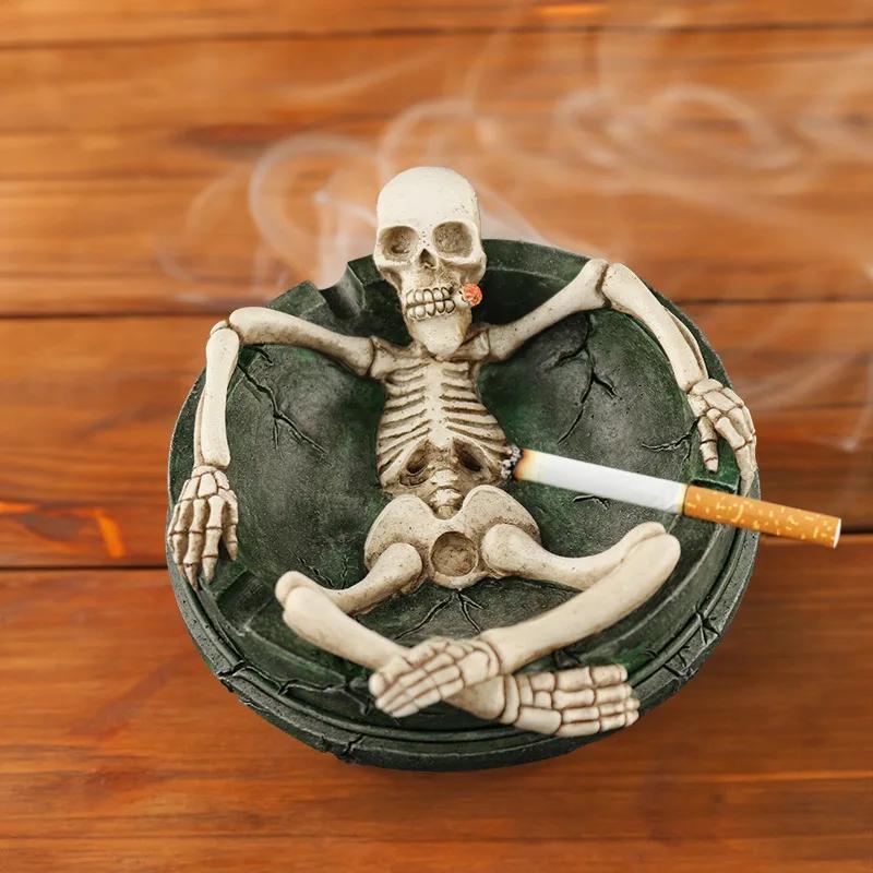 Skeleton Resin Ashtray - DECO