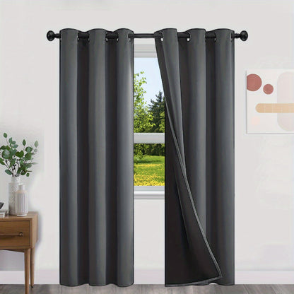 Minimalist Blackout Curtains (2 pcs)