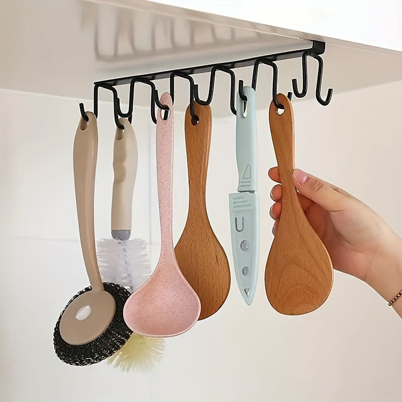 Cast Iron Hanging Hook Organizer - DECO