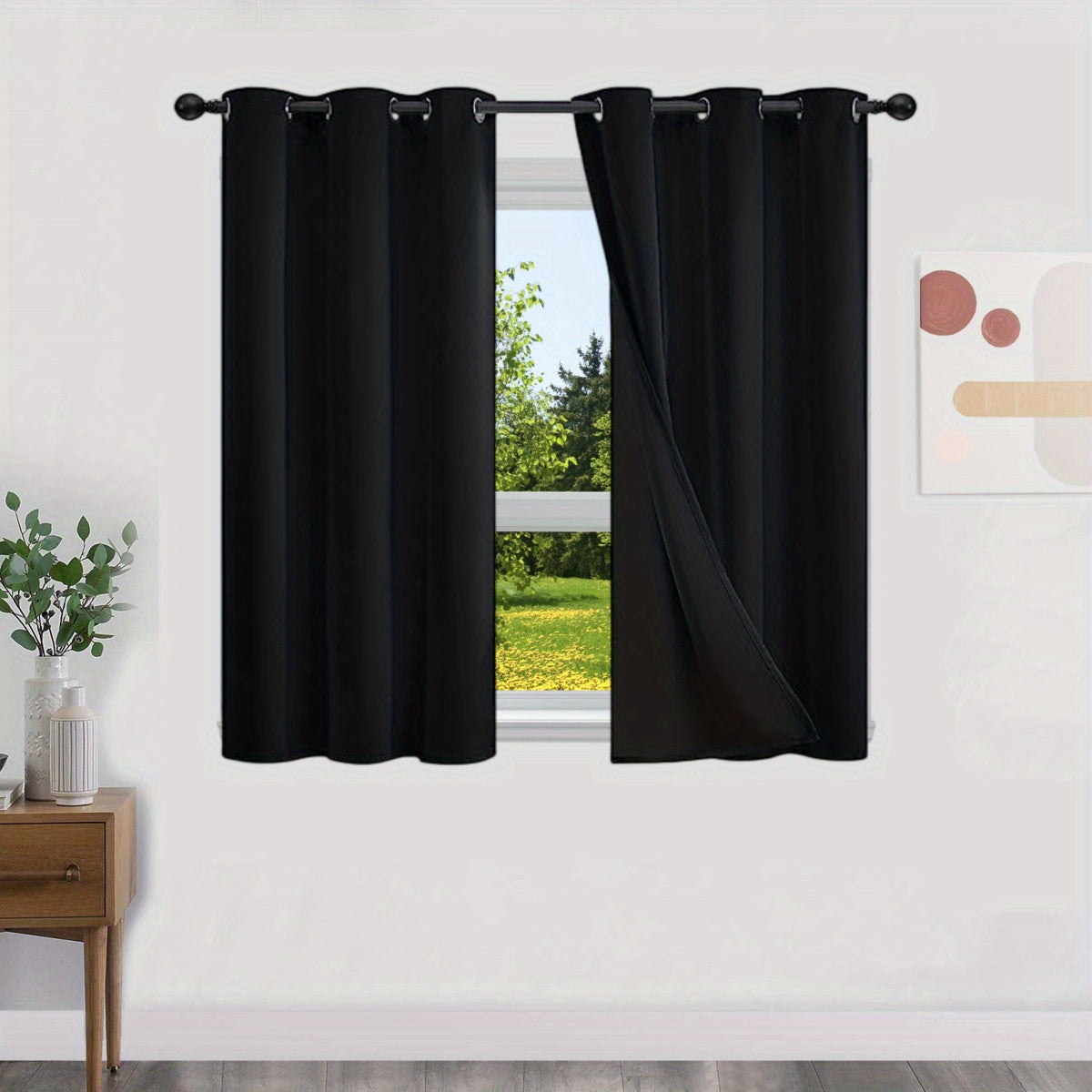 Minimalist Blackout Curtains (2 pcs)