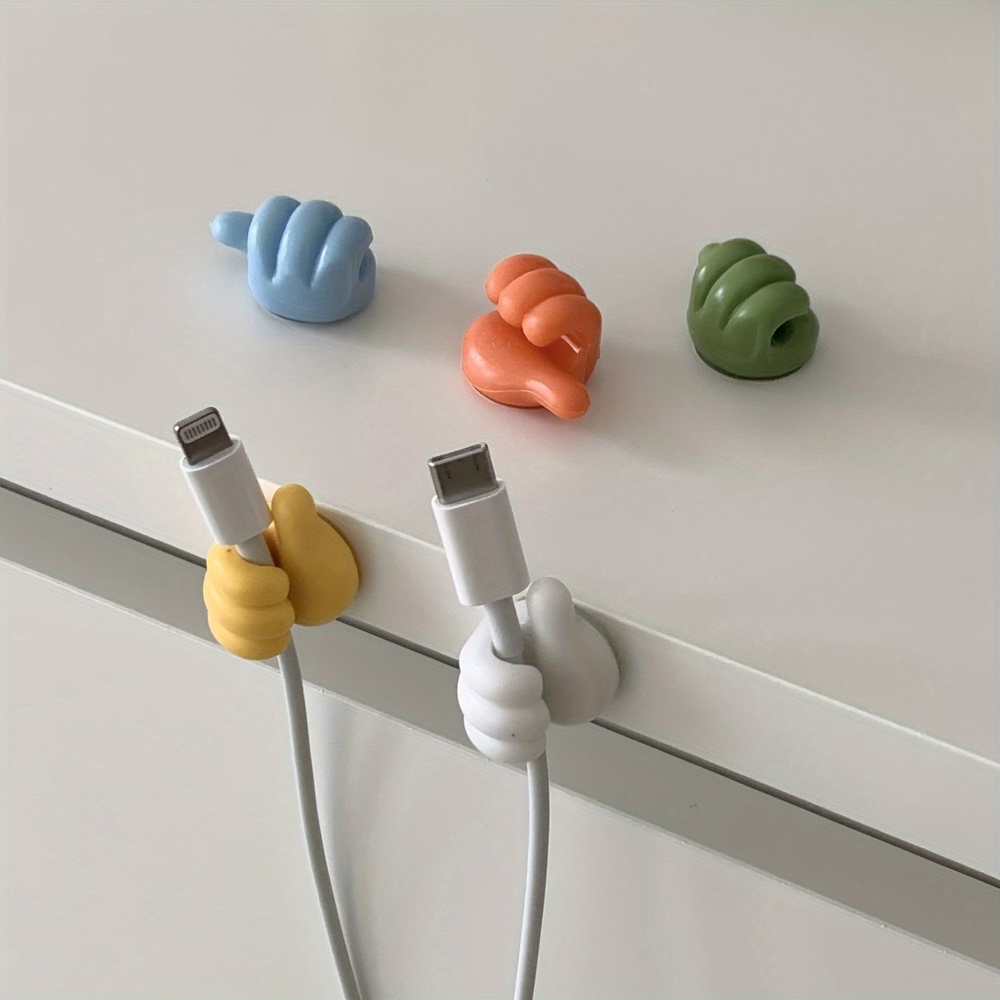 Thumb Pattern Cable Organizers (5 pcs) - DECO