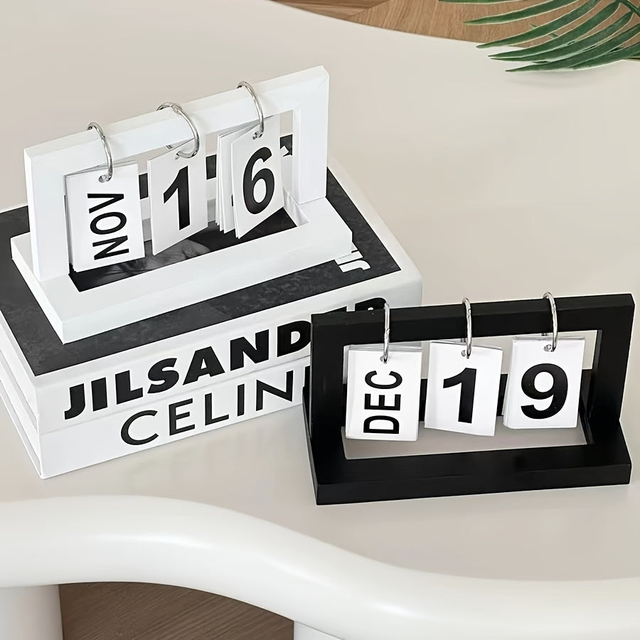 Scandinavian Wooden Perpetual Calendar - DECO