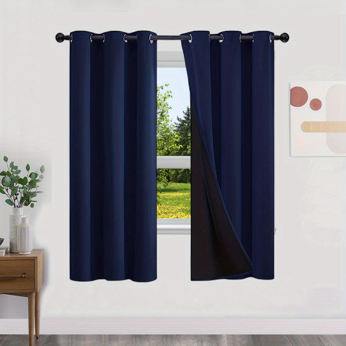 Minimalist Blackout Curtains (2 pcs)