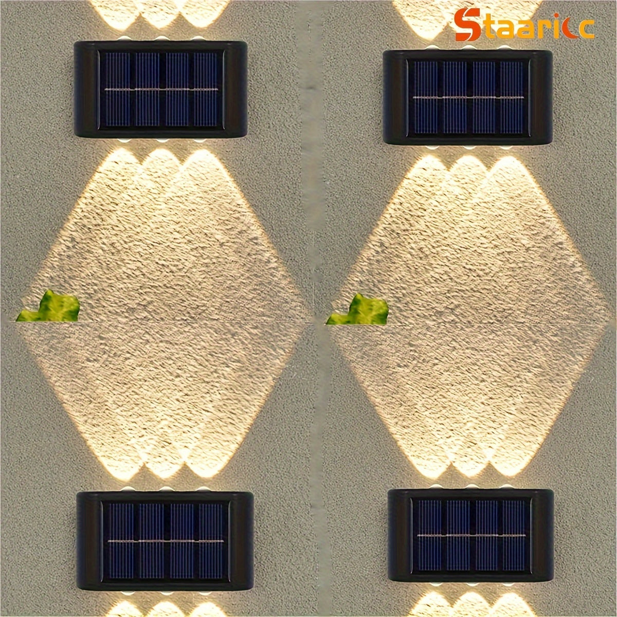 Staaricc Solar Wall Lights (2-8 pcs)