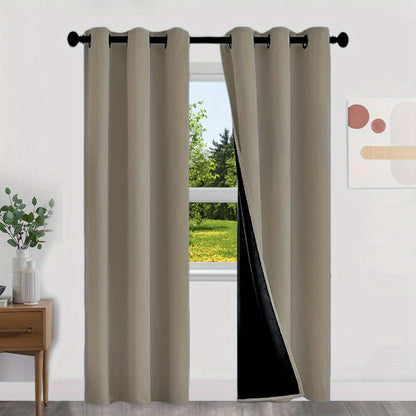 Minimalist Blackout Curtains (2 pcs)