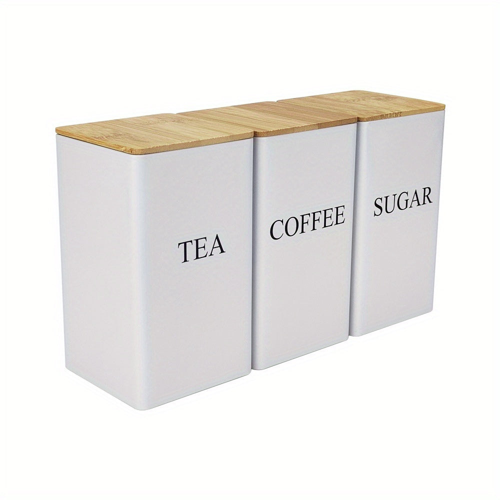 Tea, Coffee, Sugar Storage Set - DECO