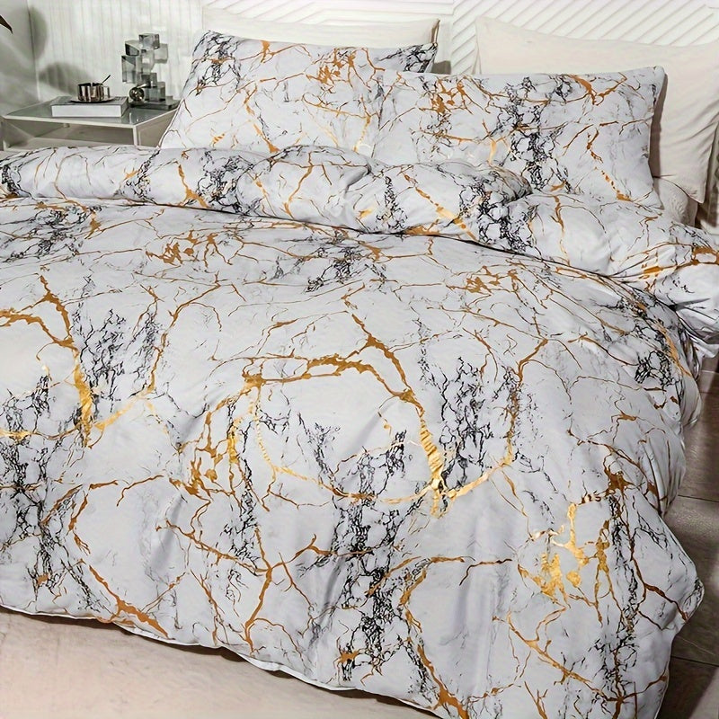 Bronzing Duvet Cover Set