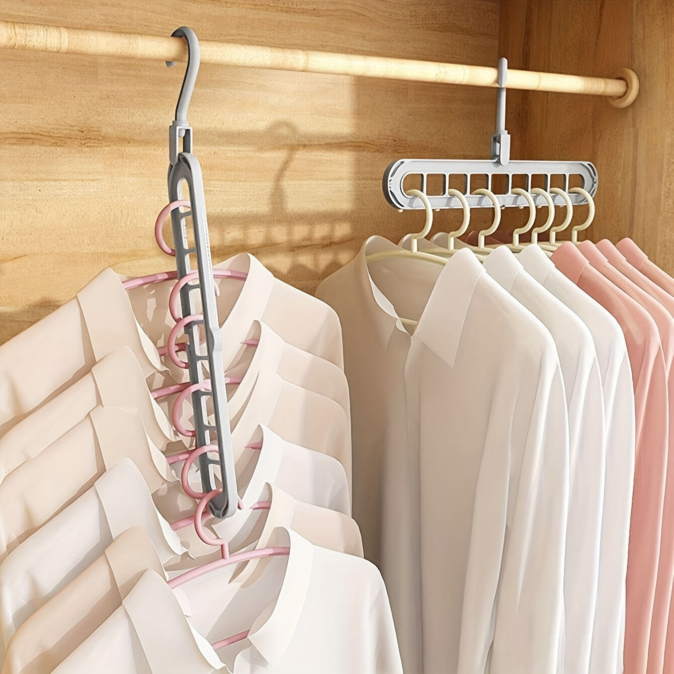 Foldable 9-Hole Hangers Set