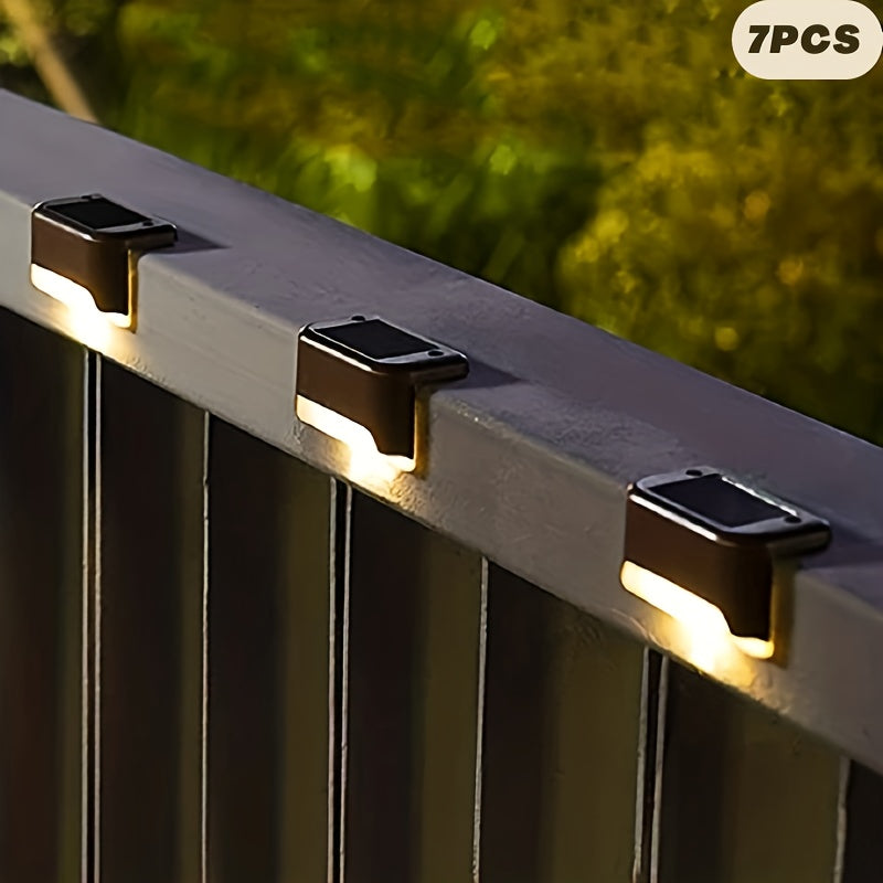 Waterproof Solar Deck Lights (7pcs)