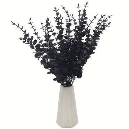 Black Eucalyptus Leaves (10 pcs) - DECO