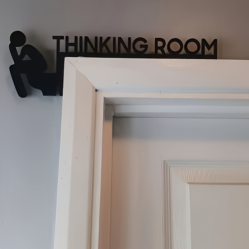 Vintage Thinking Room Sign - DECO