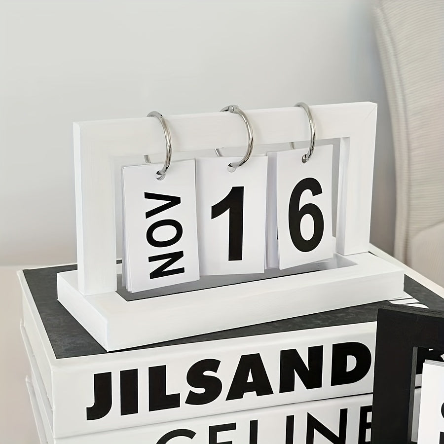 Scandinavian Wooden Perpetual Calendar - DECO