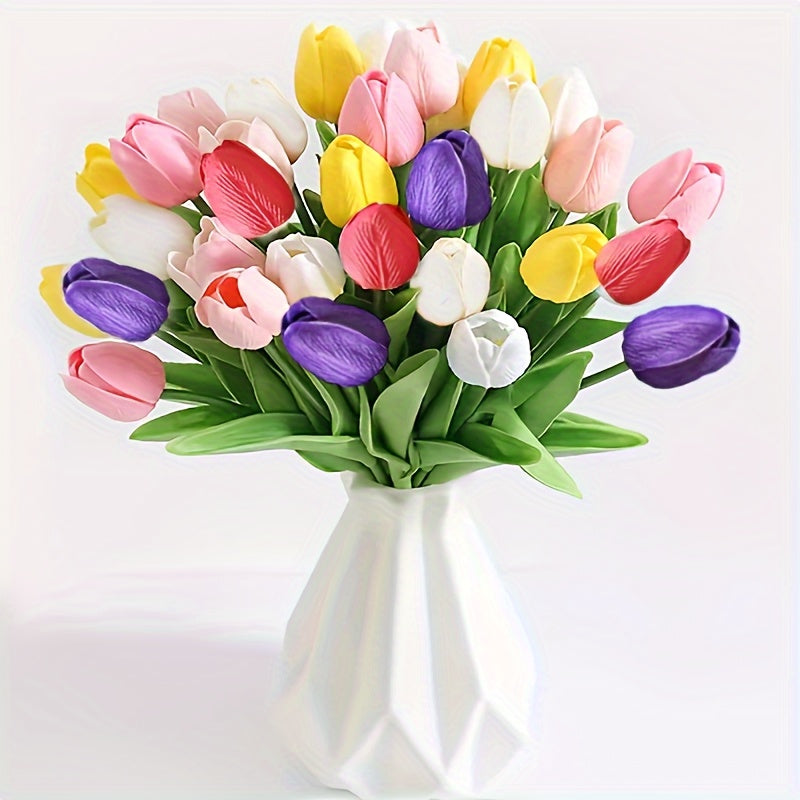 Artificial Tulips (15 pcs) - DECO