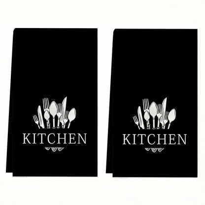 Microfiber Kitchen Towels (2pcs) - DECO