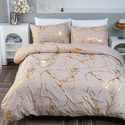 Bronzing Duvet Cover Set