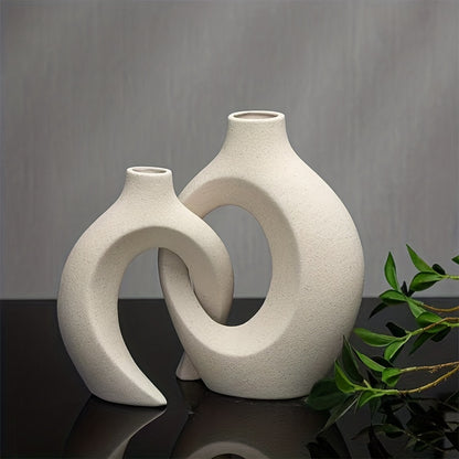 Boho Ceramic Vase Set - DECO