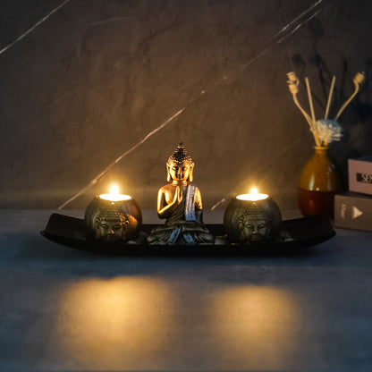 Zen Style Buddha Candle Holders - DECO