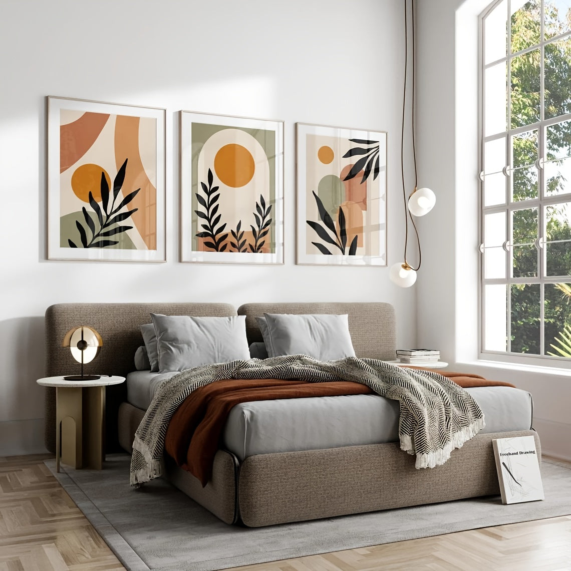 Boho Abstract Wall Art - DECO