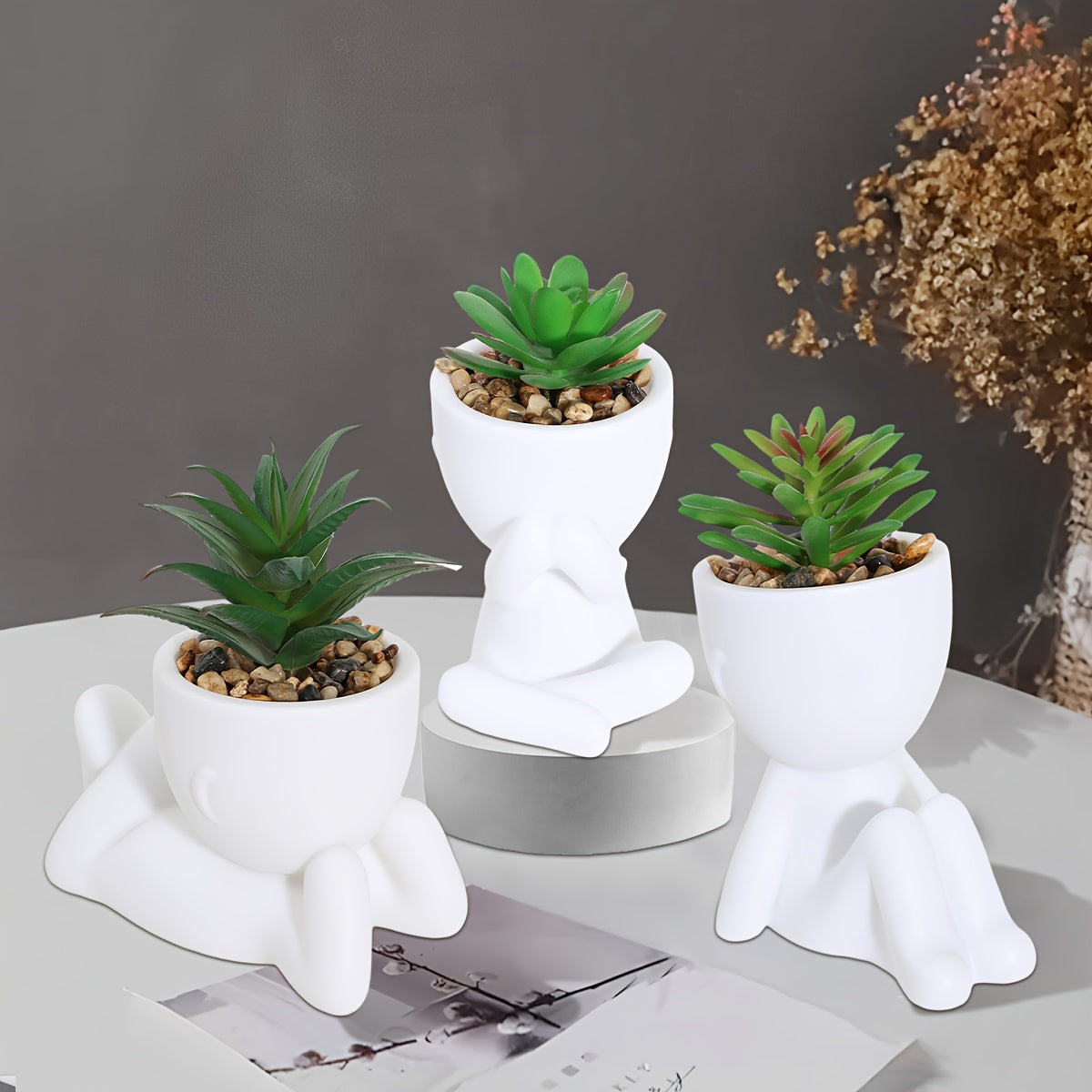 Simulation Succulent Potted Plant - DECO