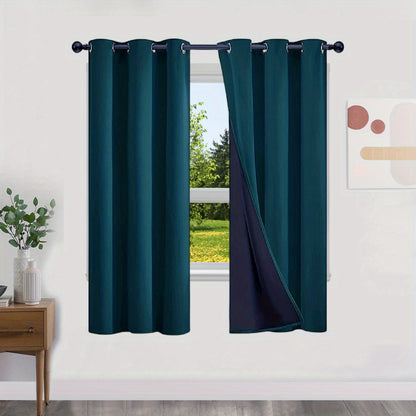 Minimalist Blackout Curtains (2 pcs)