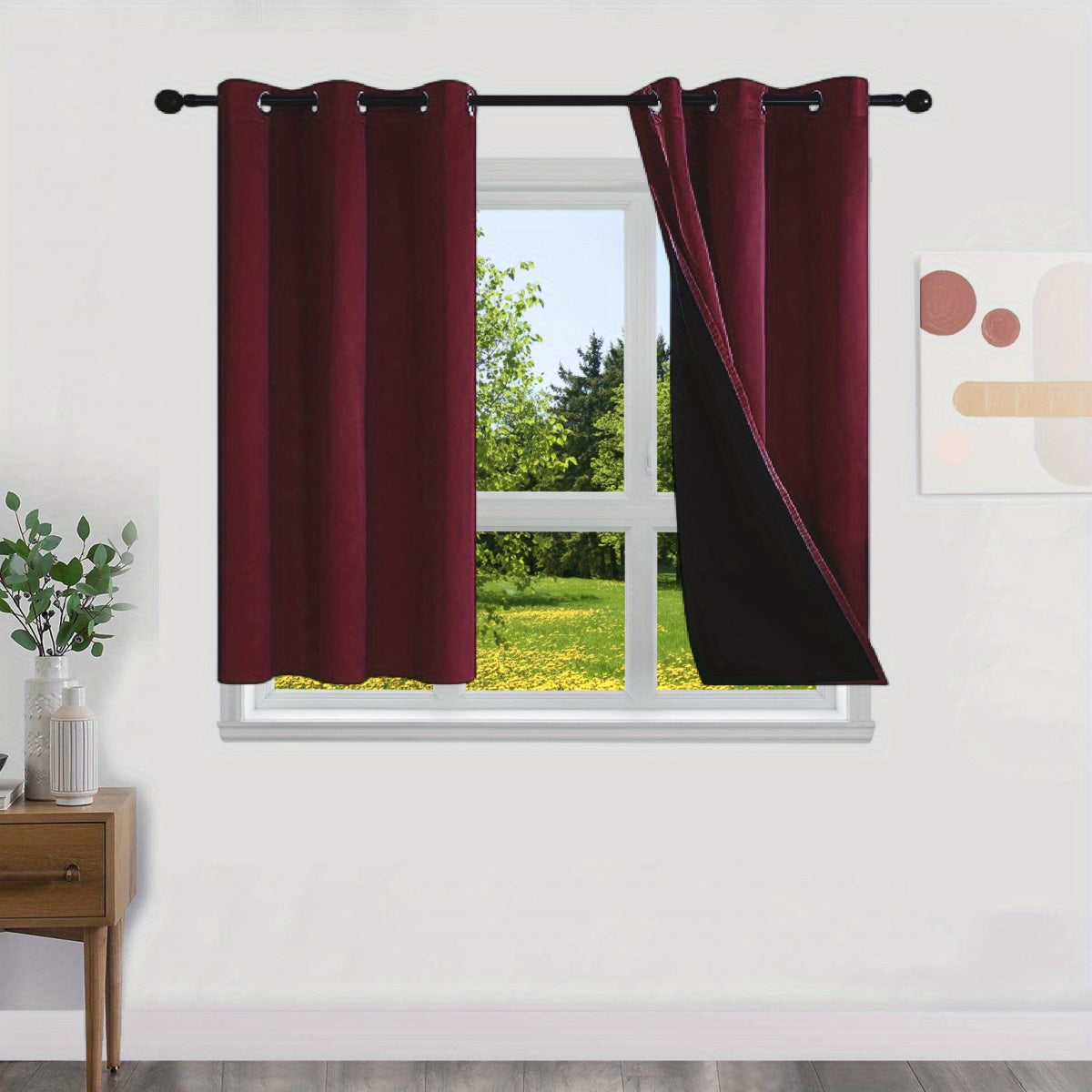 Minimalist Blackout Curtains (2 pcs)