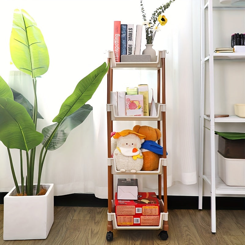 Rolling Storage Cart with Wheels - DECO