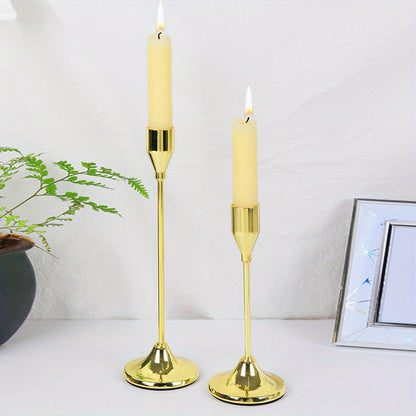 Metal Candle Holder Set (2 pcs) - DECO