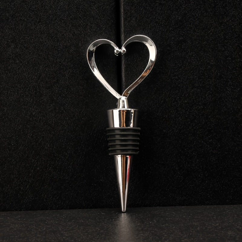 Heart-Shaped Wine Stopper - DECO