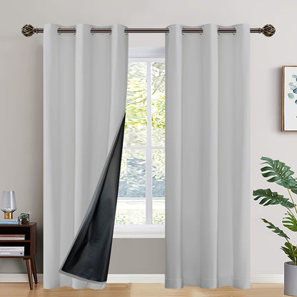 Insulated Blackout Curtains (2 pcs)