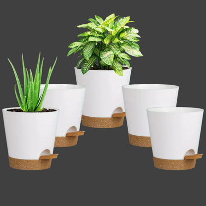 Self-Watering Planter Pots Set - DECO