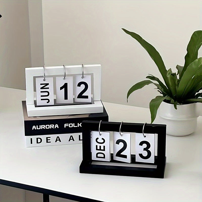 Scandinavian Wooden Perpetual Calendar - DECO