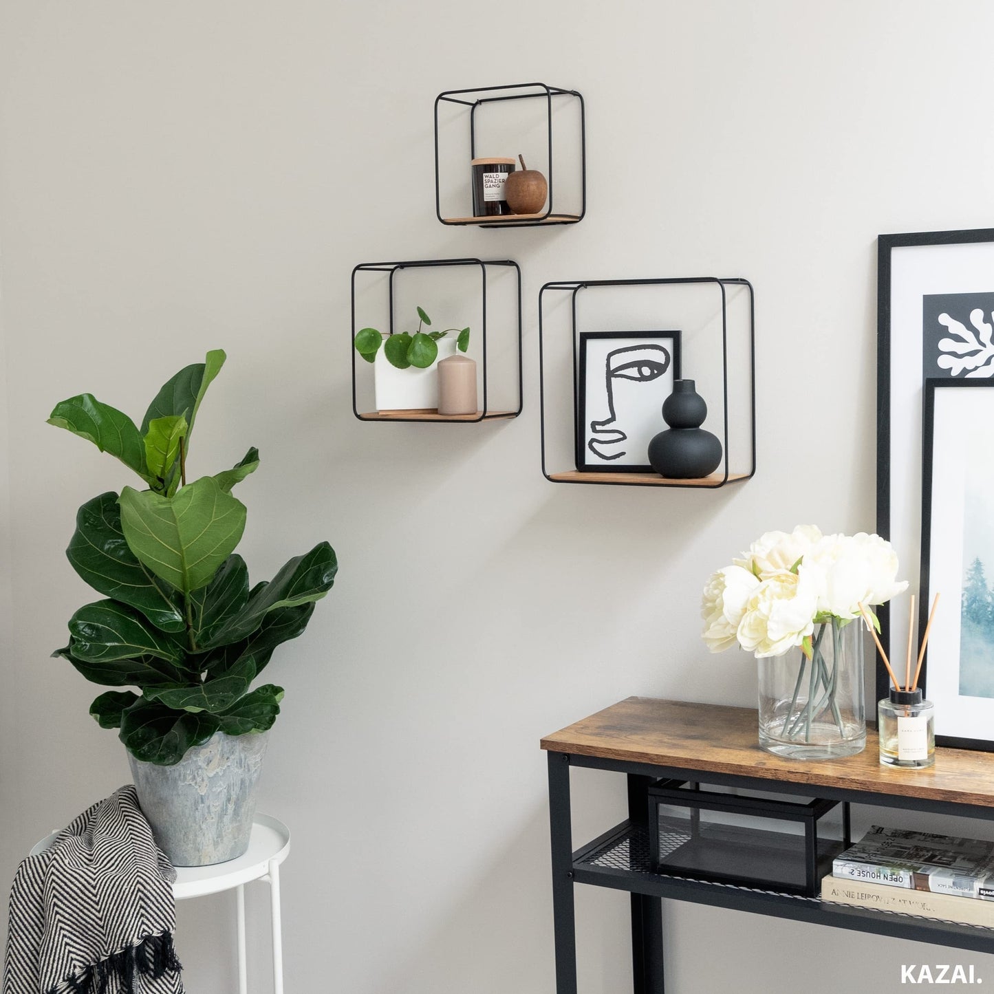 Vintage Wall Shelves Set - DECO