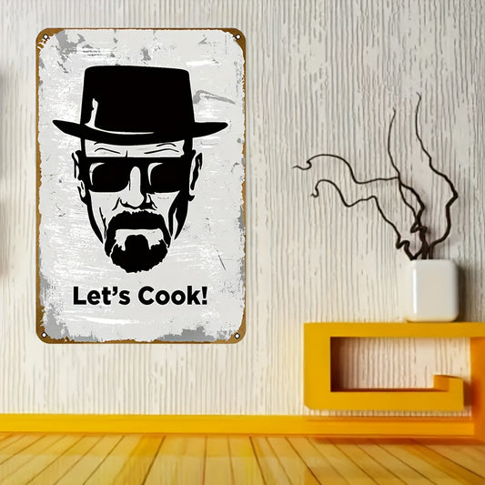 "Let's Cook" Metal Sign - DECO