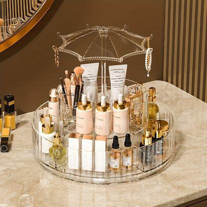 360° Rotating Makeup Organizer - DECO