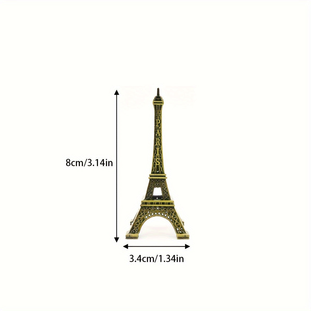 Eiffel Tower Cast Iron Statue - DECO