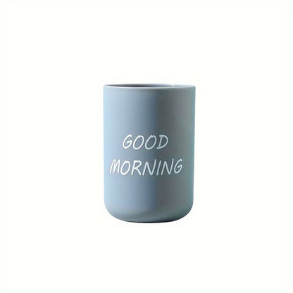 Good Morning Toothbrush Cup - DECO