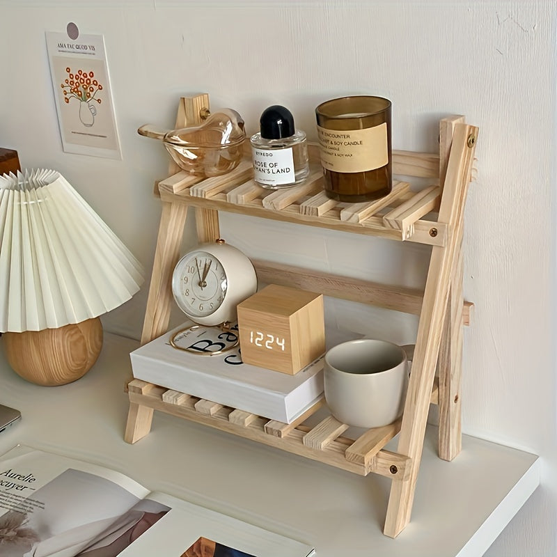 Wooden Storage Shelf - DECO