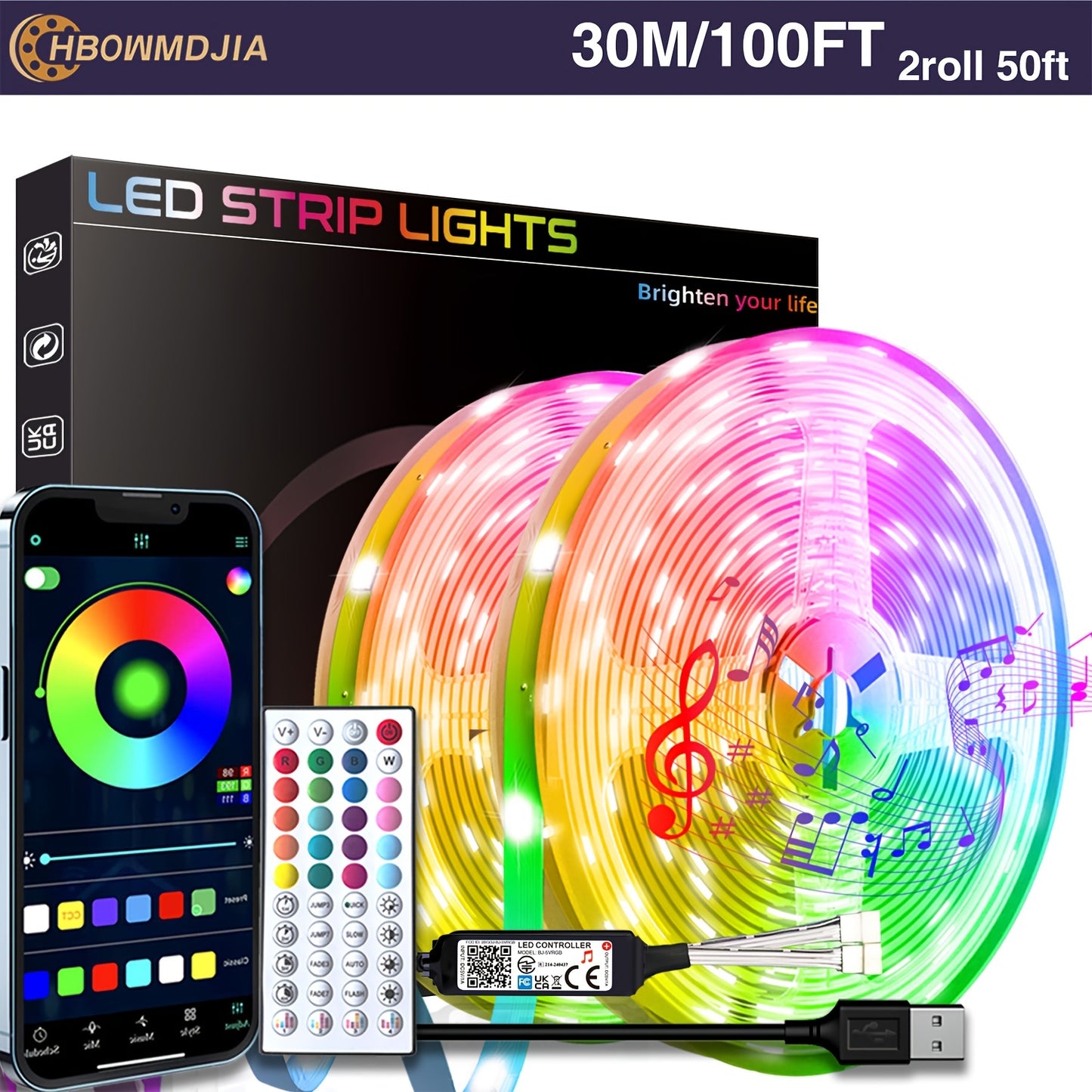 Smart LED Strip Lights (5-30m)