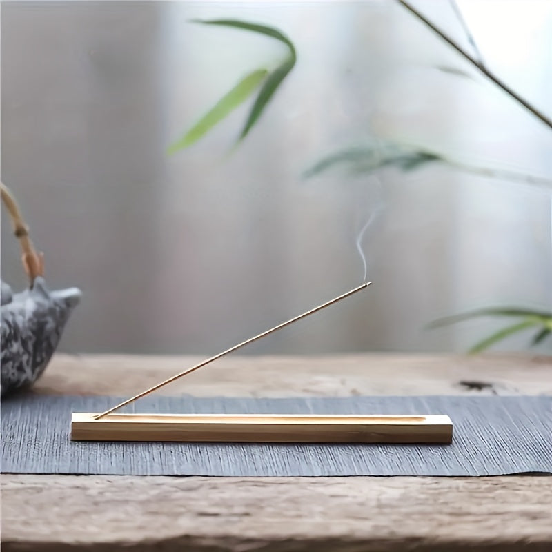 Handcrafted Bamboo Incense Holder - DECO